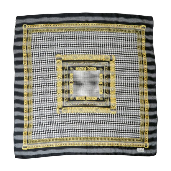 Vintage Kathie Lee Collection Greek Square Scarf Wraps - Picture 1 of 10